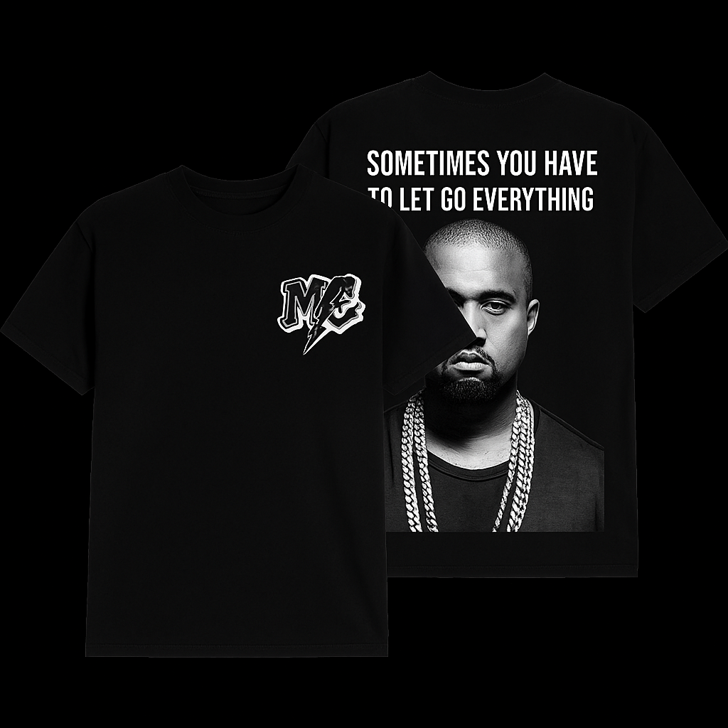 Тениска MC - Черна(Kanye West)